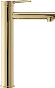 Bateria umywalkowa Rea Bateria Umywalkowa REA PIXEL ZŁOTA GOLD Wysoka 2