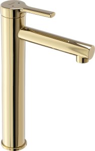 Bateria umywalkowa Rea Bateria Umywalkowa REA PIXEL ZŁOTA GOLD Wysoka 3