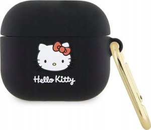 Sourcing Hello Kitty HKA33DKHSK Airpods 3 cover black/black Silicone 3D Kitty Head 1