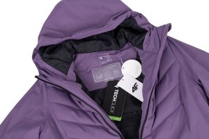 4f Kurtka narciarska damska 4F F122 ciemny fiolet 4FAW23TJACF122 50S XL 3