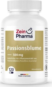 Zein Pharma Zein Pharma - Passiflora, 500mg, 120 Kapsułek 1