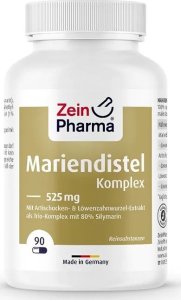 Zein Pharma Zein Pharma - Milk Thistle Complex, 525mg, 90 kapsułek 1