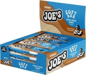 Weider Weider - Joe's Soft Bar, Baton Proteinowy, Cookie Dough Peanut, 12 Batonów x 50g 1