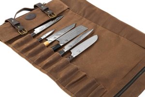 Shiori Skórzany pokrowiec na noże 4