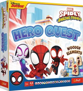 Trefl GRA planszowa Spidey Hero Quest 02436 1