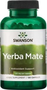 Swanson Swanson - Yerba Mate, 125mg,120 kapsułek 1