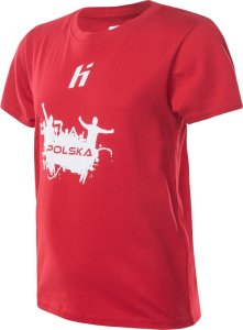 Huari Dziecięca koszulka z krótkim rękawem Huari Poland Fan Kids racing red/white rozmiar 116 2