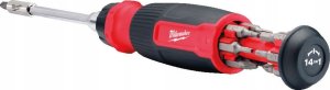 Milwaukee Screwdriver with bits MILWAUKEE 14in1 5