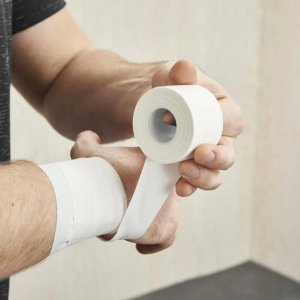 Dunlop TAŚMA TEJP TAPE SPORTOWA KINESIOLOGICZNA 7,3Mx3,8CM DUNLOP NIEBIESKI 3