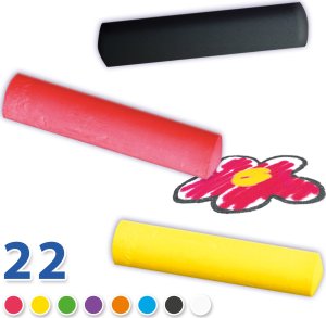 SES SES Playground chalks 22pcs bucket 10