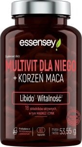 Essensey Essensey Multivit dla Niego + Maca - 90 kapsułek 1