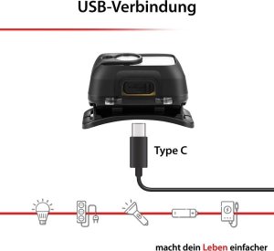 Latarka Arcas HEADLIGHT 9W 480LM SENS 3