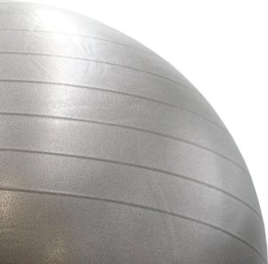 Koopman Piłka fitness gimnastyczna z pompką Xqmax  55cm czarna 2