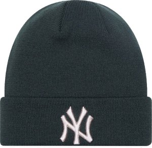 New Era Czapka zimowa NEW ERA NY Yankees League Knit Beanie zielona 1