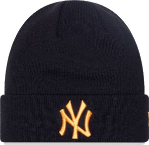 New Era Czapka zimowa NEW ERA NYY League Knit Beanie czarna 1