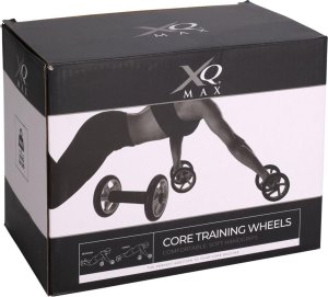 Koopman Trenażer koła do ćwiczeń core trening wheels czarne 2 szt 3