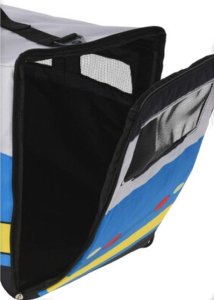 Koopman Transporter dla zwierzaka 52x30x32,5cm pet bus niebieski 4