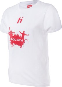 Huari Dziecięca koszulka z krótkim rękawem Huari Poland Fan Kids white/racing red rozmiar 122 2