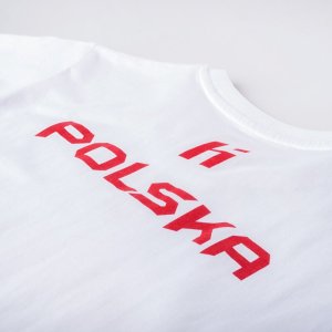 Huari Dziecięca koszulka z krótkim rękawem Huari Poland Fan Kids white/racing red rozmiar 122 5