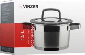 Vinzer Garnek z pokrywą 1,5 L Moderno 50071 6