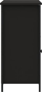 vidaXL vidaXL Szafka, czarna, 100x35x75 cm, materiał drewnopochodny 7