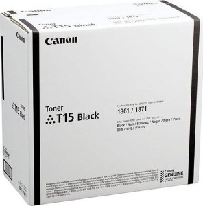 Toner Canon Canon oryginalny toner T15, black, 42000s, 5818C001, Canon i-SENSYS X 1861P, 1871P, O 1