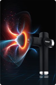 Neo-Sport NeoSport Pistolet do masażu ciała 8 nakładek NS-501  czarny 14