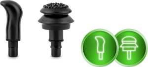 Neo-Sport NeoSport Pistolet do masażu ciała 8 nakładek NS-500  różowy 6