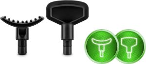 Neo-Sport NeoSport Pistolet do masażu ciała 8 nakładek NS-500  różowy 7