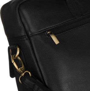 Torba Peterson Męska torba na laptopa ze skóry naturalnej - Peterson NoSize 5