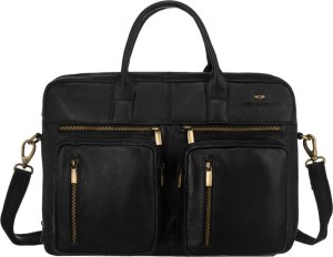 Torba Peterson Pojemna, męska torba na laptopa ze skóry naturalnej - Peterson NoSize 2