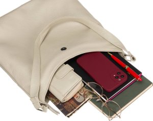 Peterson Skórzana torebka damska w zestawie z portfelem - Peterson NoSize 6