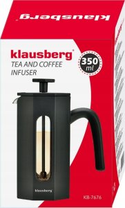 Klausberg ZAPARZACZ TŁOKOWY DO KAWY/HERBATY Z 350ml KLAUSBERG KB-7676 5
