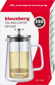 Klausberg ZAPARZACZ TŁOKOWY DO KAWY/HERBATY TERMICZNY 350ml KLAUSBERG KB-7684 6