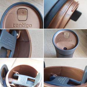 Contigo Kubek termiczny Pinnacle 300ml Black/Bronze (2095405) 5