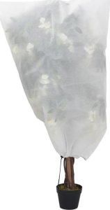 vidaXL vidaXL Kaptury na rośliny, ze ściągaczami, 12 szt., 70 g/m, 0,8x0,8 m 2