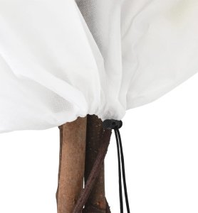 vidaXL vidaXL Kaptury na rośliny, ze ściągaczami, 12 szt., 70 g/m, 0,8x0,8 m 7