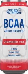 Applied Nutrition Applied Nutrition - BCAA Amino-Hydrate Cans, Strawberry Soda, Płyn, 12 x 330 ml 1