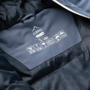 Kurtka męska Elbrus Męska kurtka ocieplana Elbrus Clermont vintage indigo / blue nights / silver birch rozmiar M 11