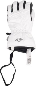 4f Rękawice narciarskie damskie 4F FNK F106 białe 4FWAW23AFGLF106 10S XL 3