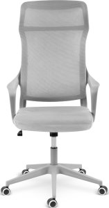 Krzesło biurowe Sofotel Labi Biało-szare 4