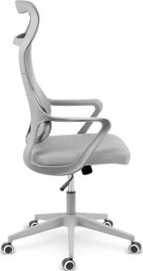 Krzesło biurowe Sofotel Labi Biało-szare 6