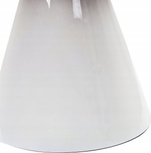 Beliani Stolik pomocniczy metalowy czarno-biały TIBITO 5