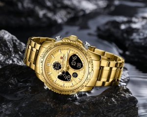 Naviforce ZEGAREK MĘSKI NAVIFORCE NF9182 G/G + BOX NoSize 3