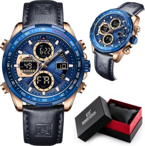 Naviforce ZEGAREK MĘSKI NAVIFORCE NF9197L RG/BE/BE + BOX NoSize 13