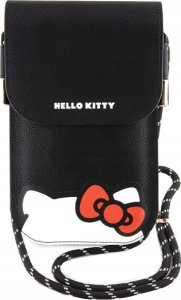 Sourcing Hello Kitty Handbag HKOWBPSCKEK black/black Leather Hiding Kitty Cord 3