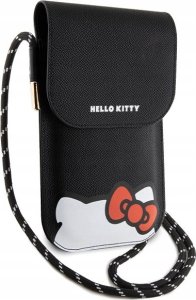 Sourcing Hello Kitty Handbag HKOWBPSCKEK black/black Leather Hiding Kitty Cord 4