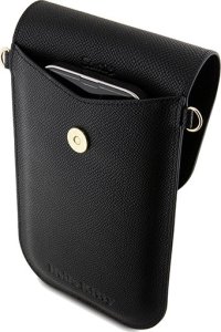 Sourcing Hello Kitty Handbag HKOWBPGHDLMK black/black Leather Metal Logo Chain 3