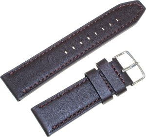 Casio Skórzany pasek do zegarka Casio EFR-538L brązowy 23 mm 5