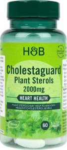 Holland & Barrett Holland & Barrett - CholestaGuard Plant Sterols, 2000mg, 60 tabletek 1